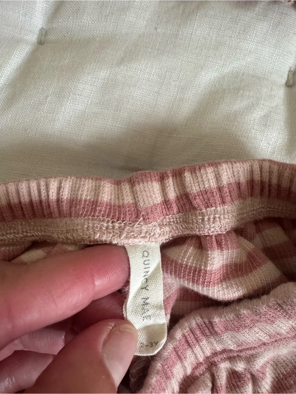 Quincy Mae soft striped